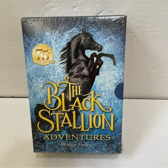NEW WITH TAGS SET OF FOUR THE BLACK STALLION ADVENTURES BOOKS - Picture 1 of 4
